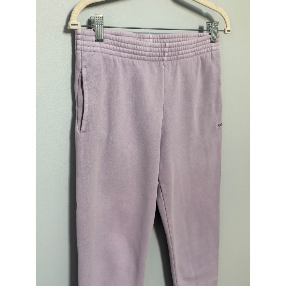Aritzia TNA Sweatfleece Cozy Fleece Perfect Fit Joggers Lavender Purple Small - Picture 4 of 11